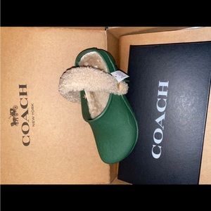 Coach clogs w7